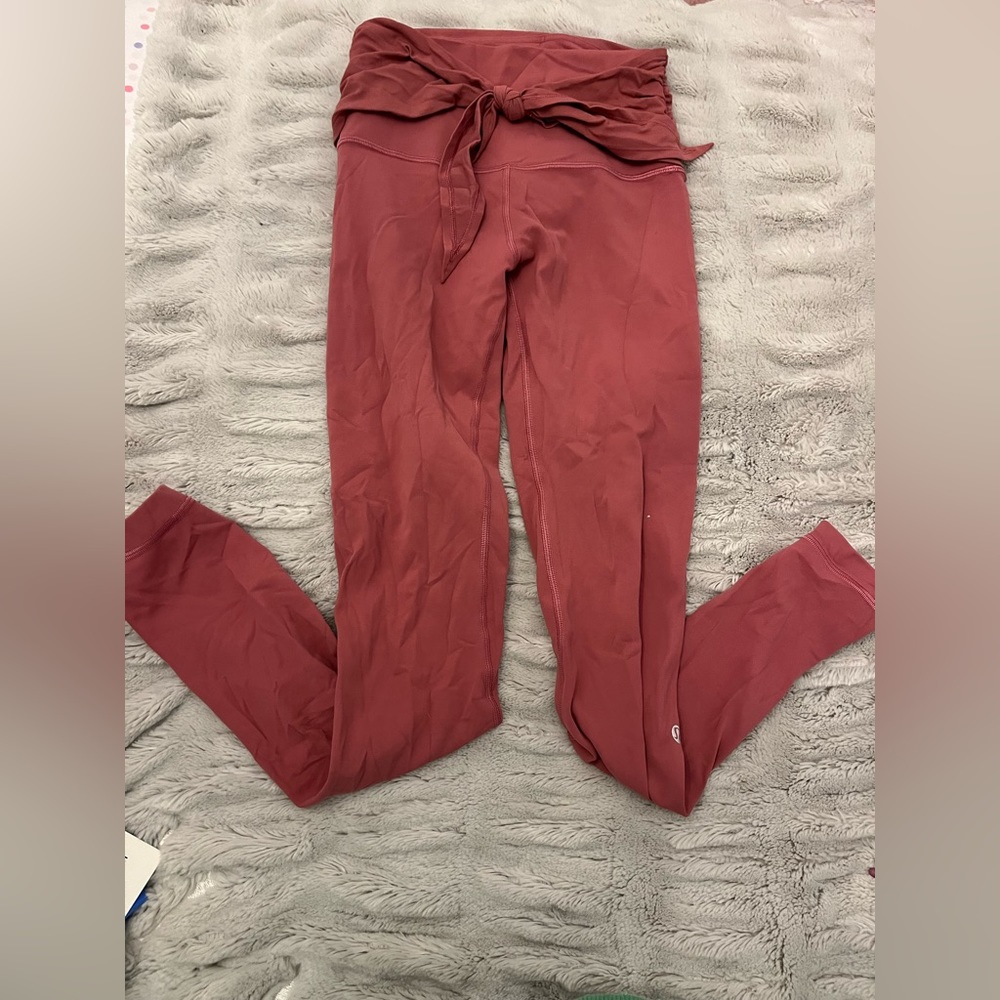 Pink Lululemon Leggings